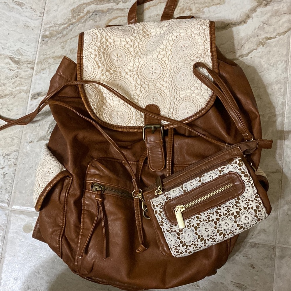 Backpack/wallet set